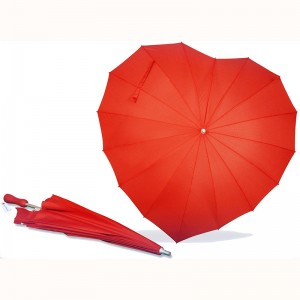 Hartvormige manuele open paraplu Paraplu met aluminium steel