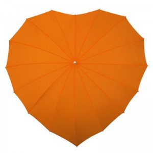 Love Hearted vormige promotionele Valentine paraplu