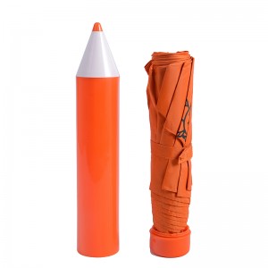 19 inch met potlood plastic paraplu handleiding open functie 3 opvouwbare paraplu