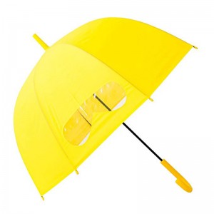 19 inch koepelvorm aangepast ontwerp kinderen paraplu recht raam